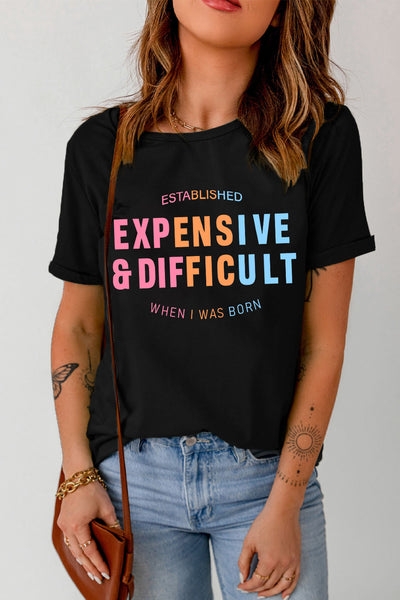 EXPENSIVE&DIFFICULT Graphic Tee