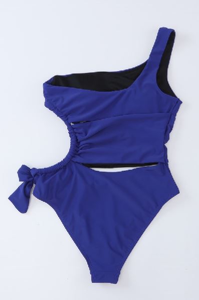 One Shoulder Cutout Sexy One Piece Swimsuit