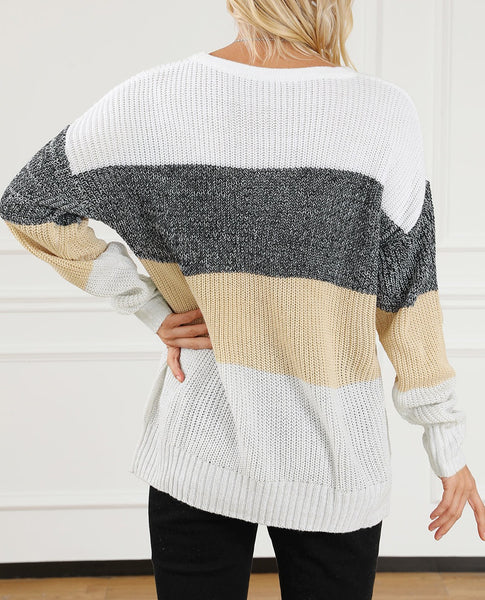 Lauren Wide Striped Sweater