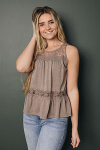 Pam Embroidery Top