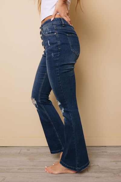 Leslie Flare Bottom Jeans