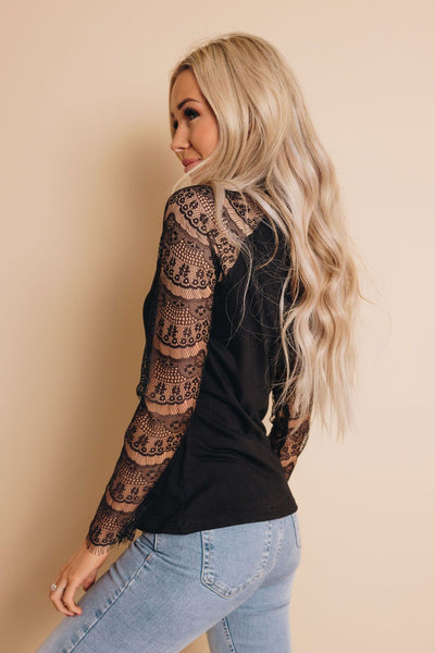 Carrie Lace Long Sleeve