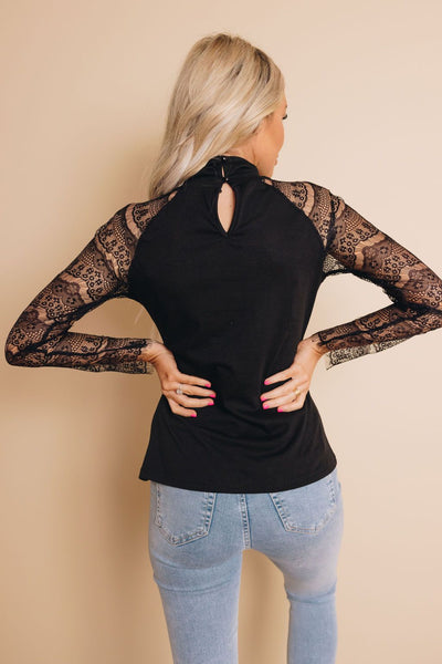 Carrie Lace Long Sleeve