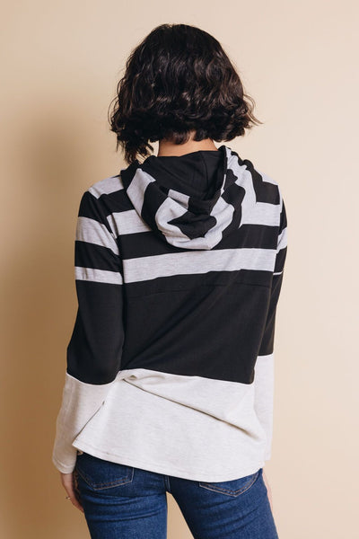 Wiley Striped Hoodie