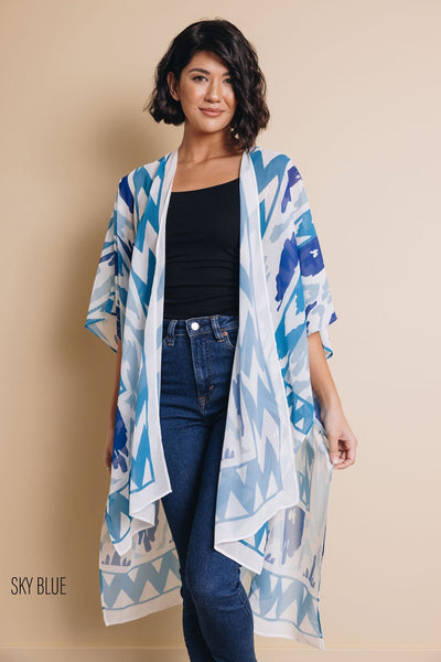 May Flowers Floral Kimono