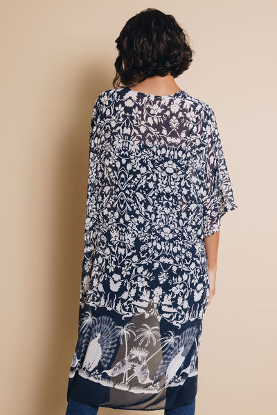 May Flowers Floral Kimono