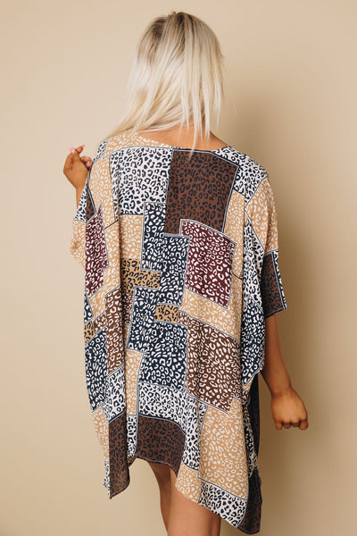 Charlie Leopard Kimono
