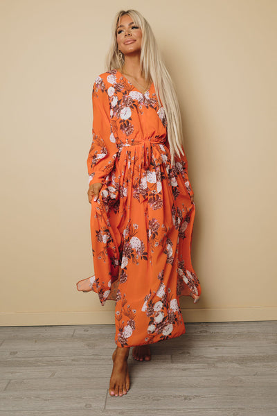 Catherine Floral Maxi Dress