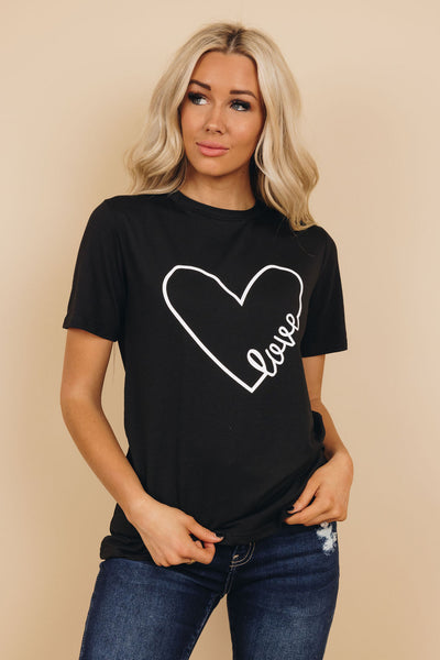 Love Conquers Printed Tee
