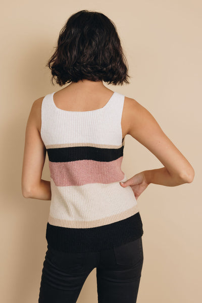Everly Colorblock Knit Tank