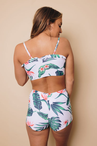 Amuse Tropical Print Bikini Set