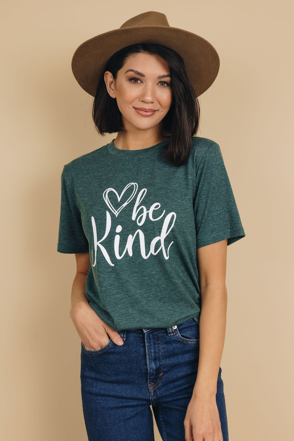 Be Kind + Heart T-Shirt
