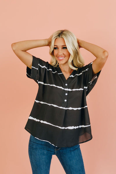 Sunny Days Striped Top