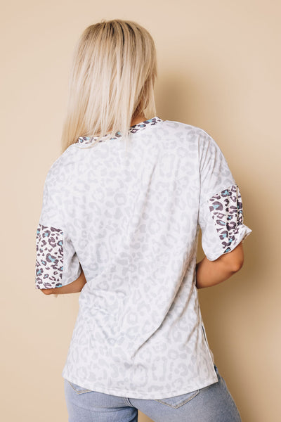 Malea Leopard T Shirt