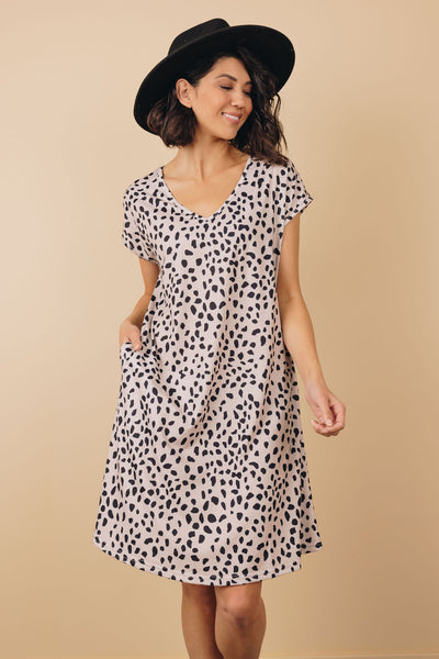 Now, Not Later Cheetah Print Dress
