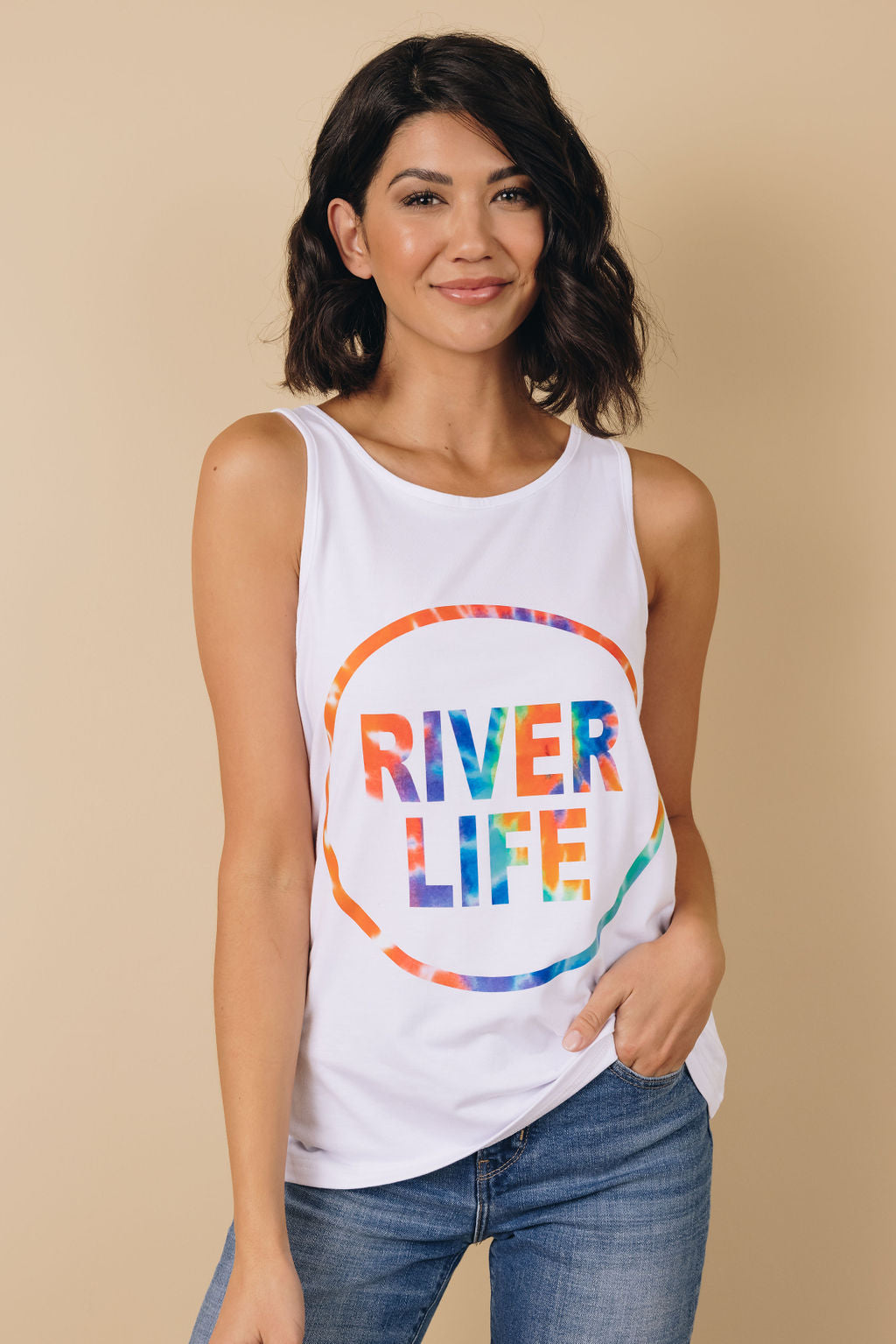 River Life Printed Tank