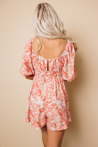 Melody Puff Sleeve Romper