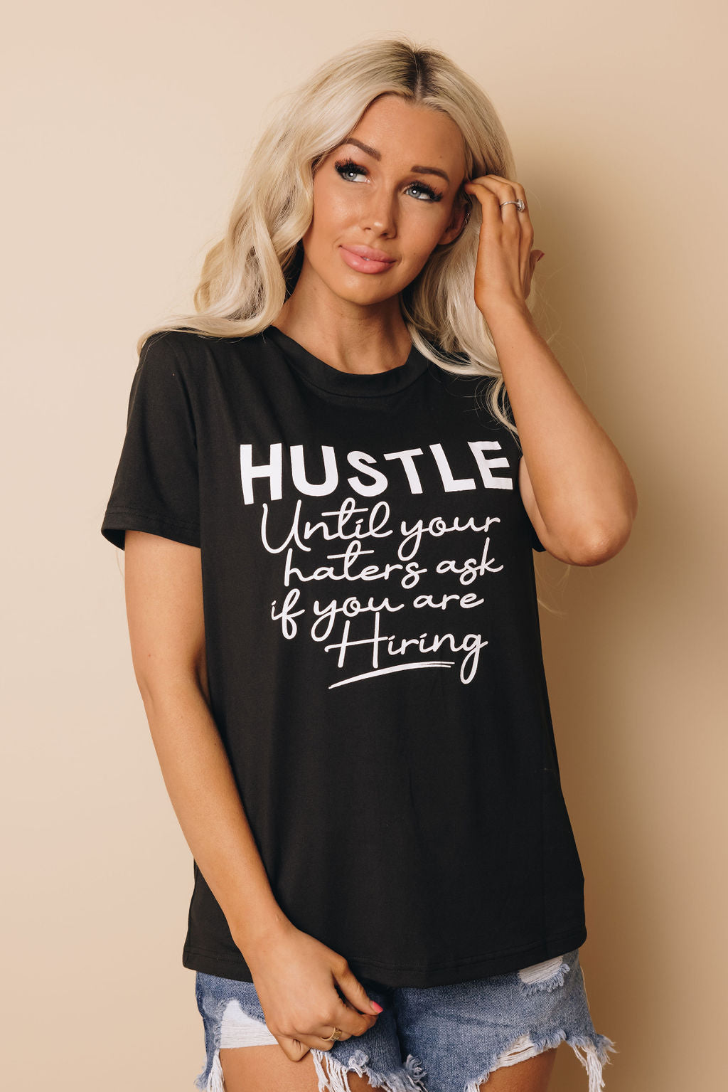 Hustle For The Haters Tee