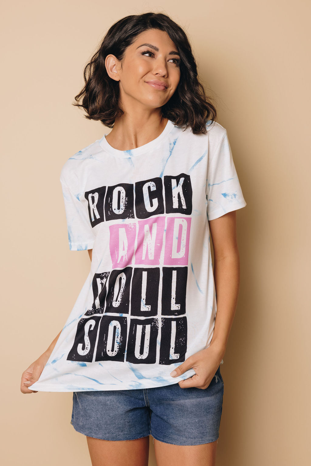Rock And Roll Soul Tie-Dye Tee