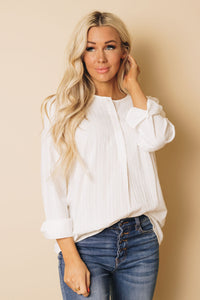 Perry Button Up Top