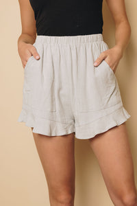 Everyday Happiness Linen Shorts