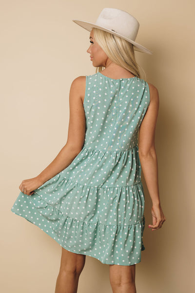 Ashlee Ruffle Sleeveless Mini Dress