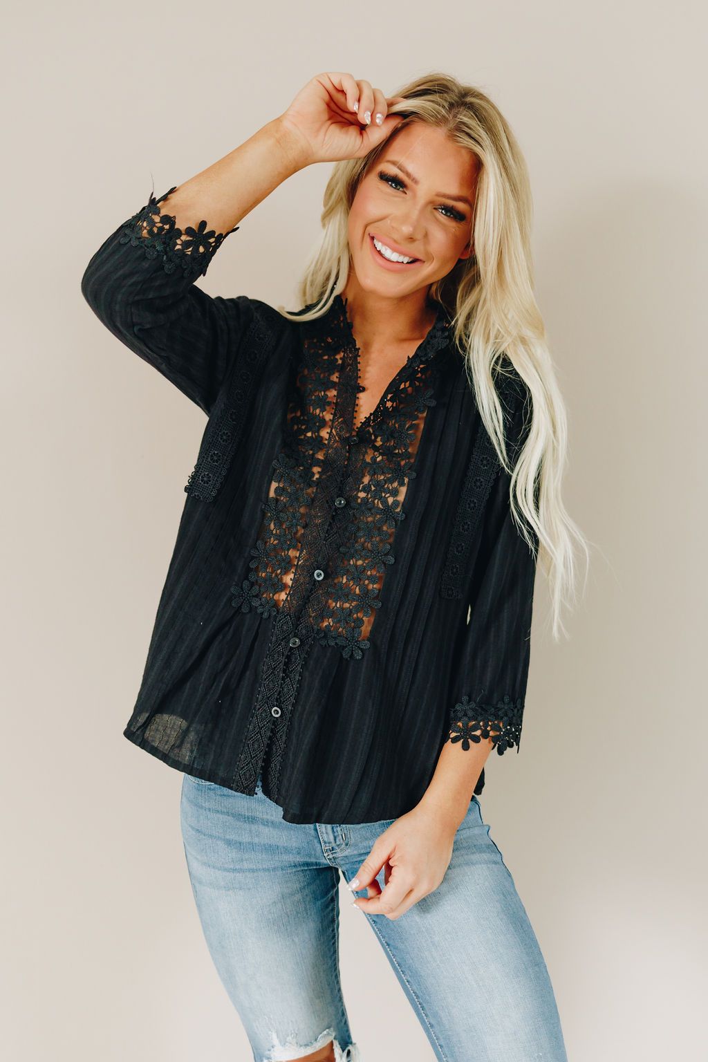 Thriving Lace Top