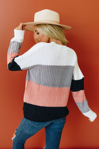 Get It GIrl Colorblock Sweater
