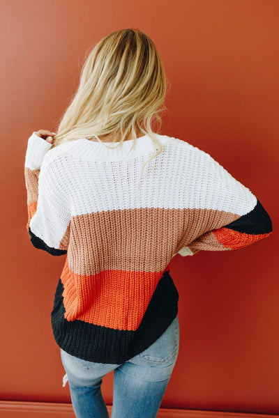 Get It GIrl Colorblock Sweater