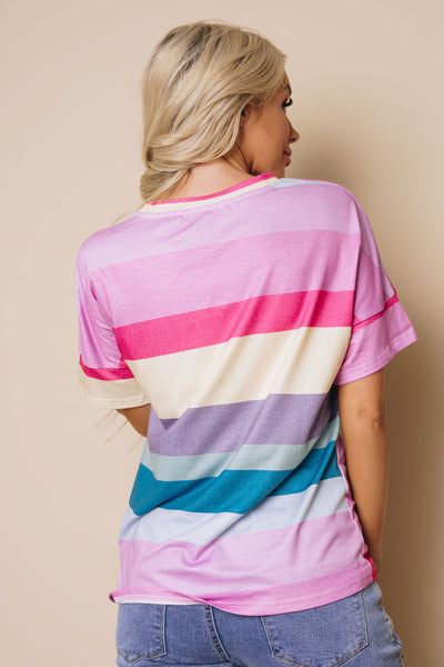 Regan Multicolor Striped