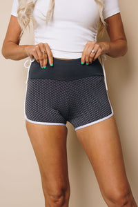 Honeycomb Yoga Shorts