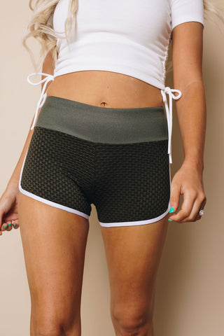 Honeycomb Yoga Shorts