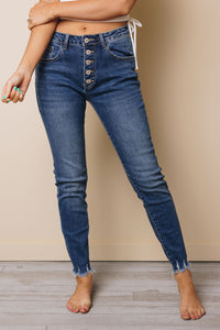 Nala Button Skinny Jeans