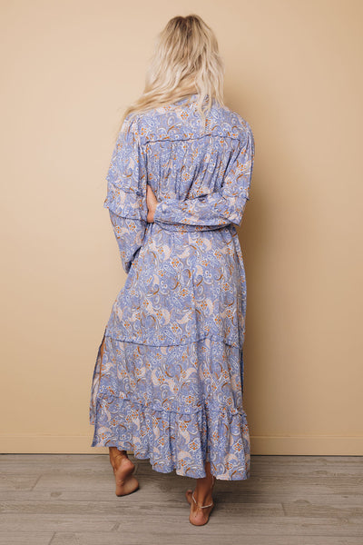 Annie Paisley Maxi Dress