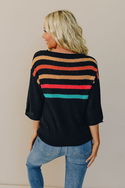 Stripes For Days Lightweight Sweater