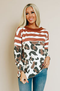 Can't Change a Leopard's Stripes Pullover
