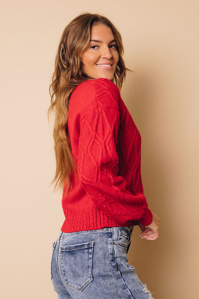 Becky Textured Chunky Sweater