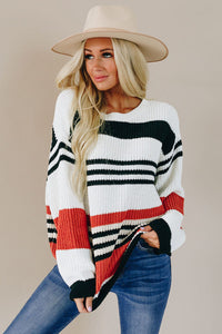 Henry Striped Knit Sweater