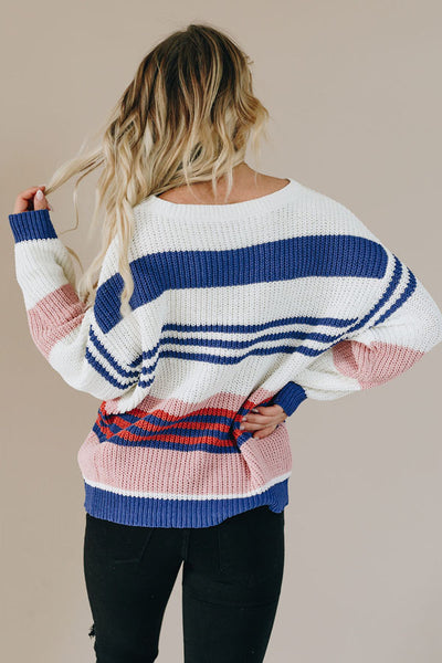 Henry Striped Knit Sweater