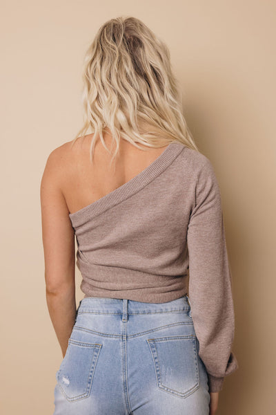 Dominque One Shoulder Sweater