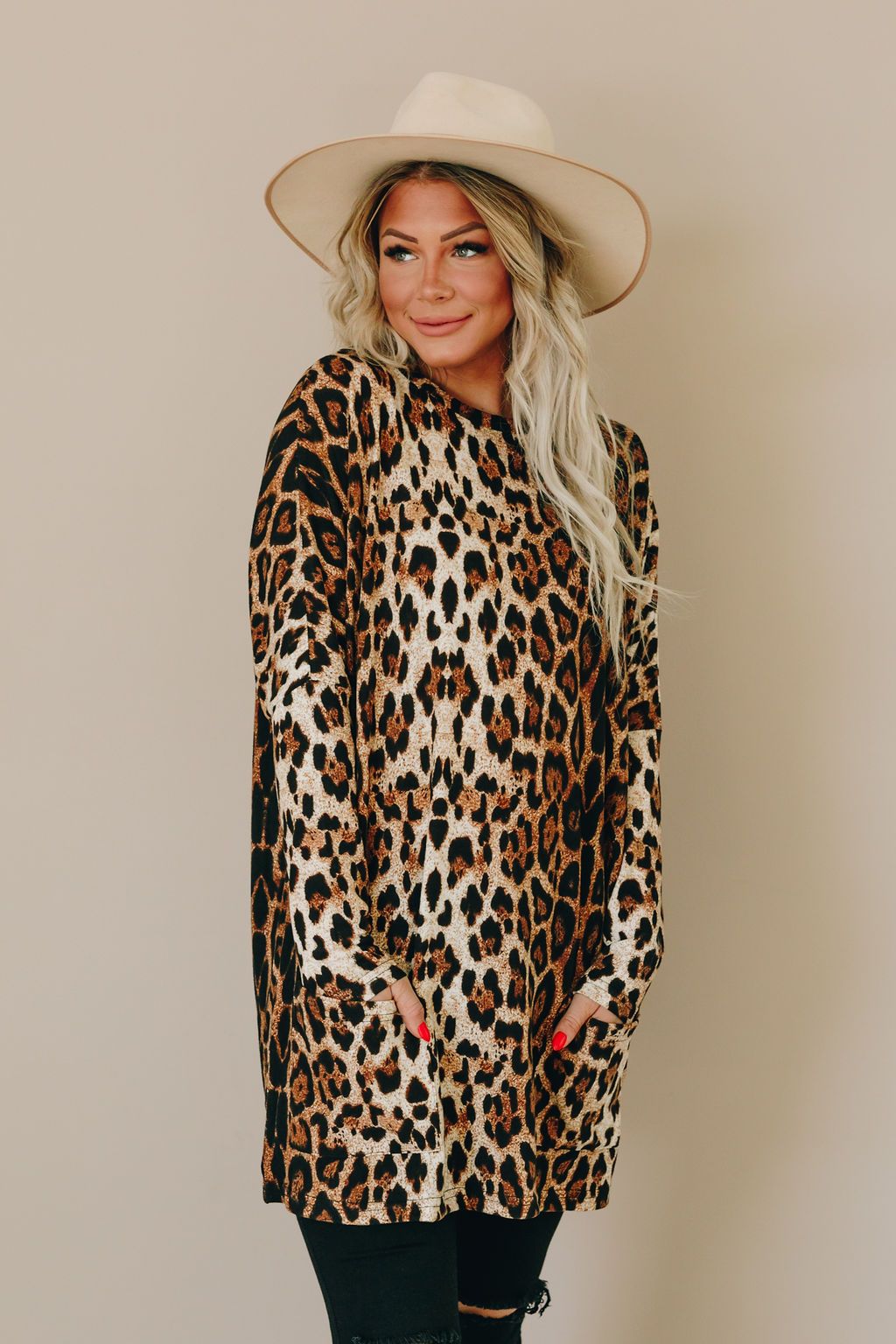 You Are Bold Leopard Tunic