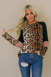 First Things First Leopard Tee