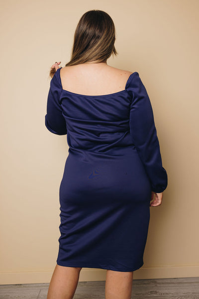 Plus Size - Zoelle Midi Dress