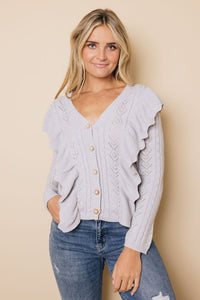 Gally Buttoned Sweater