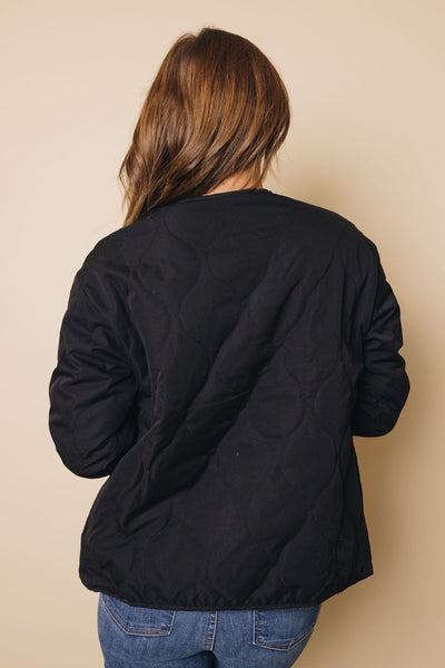 Bonnie Quilted Bomber Jacket