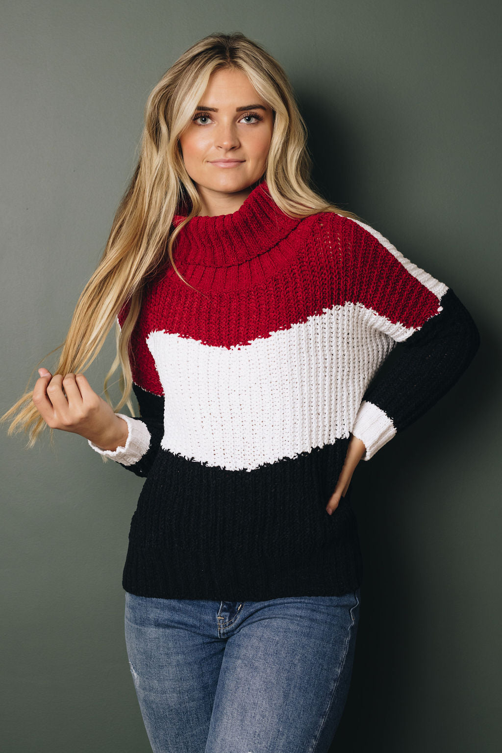 Peyton Colorblock Sweater