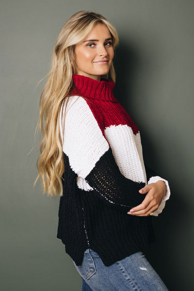 Peyton Colorblock Sweater