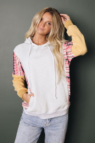 Colton Aztec Pullover Hoodie