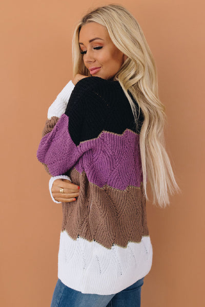 Wilson V-Neck Knit Sweater