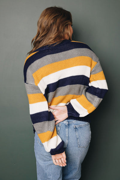 Carly Striped Sweater